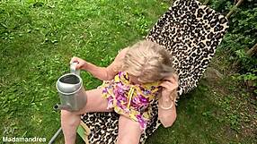 watering can seduces to intense orgasm