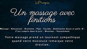 massage with french blowjob finish