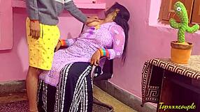 This Indian bitch endured a brutal fuck in the office backroom during casting