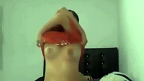 college girl gets oral and shows big tits