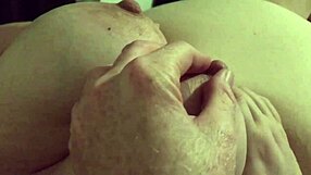 Chubby Wife STROKES Dick, GIVES Blowjob, SWALLOWS Cum