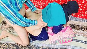 Desi Husband Feels Intense Pleasure in Rough Anal Sex with Sexy Indian Wife in Bedroom