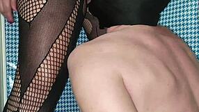 Peeing in mouth becomes a wild act of dominance. Drunk sub swallows and cleans up after extreme play.