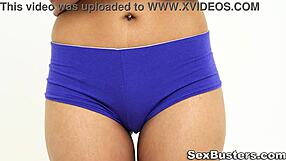 Khalifa's booty featured in retro vintage teen 18+ ebony antique video