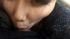 Hot Teen Blowjob Intense Action