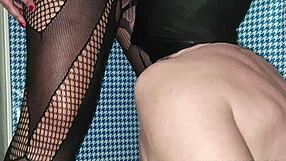 Peeing in mouth becomes a wild act of dominance. Drunk sub swallows and cleans up after extreme play.