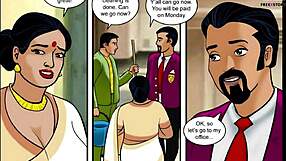 Velamma Ep 5: Principal Fucks Ex-Classmate in Office. Is This the Wildest Fantasy Yet?