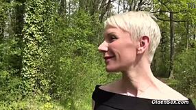 Milf Picked Up in Woods and Fucked Hard by Young Amateur