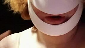 Amateur Wife's Horny Solo Show with Wet Pussy on Webcam