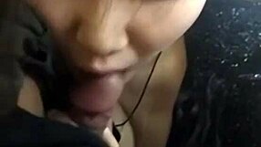 Hot Teen Blowjob Intense Action