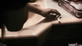 Stepmom milf and stepdaughter teen outdoor lesbian