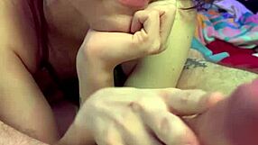 Close Up Handjob On Big Cock With Masturbation