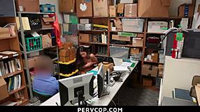 shane blai caught stealing, punished by pervcop in office