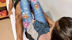 Desi Indian bhabhi was alone, so devar seized the chance to fuck her hard.