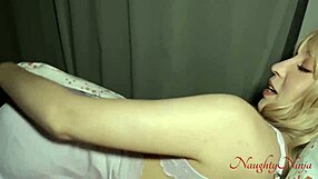 Caring step-mom ensures warmth during the night with foreplay.