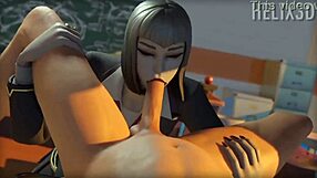 Hey, wanna see Vivica Saint take on a cock with her mouth?