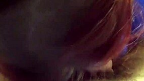 Does this amateur redhead love sucking cock?