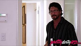 Step Dad Caught Horny Teen 18+ Elsa Jean and Fucked Her Hard