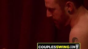 OMG, I’m totally lost in these wild sex games at the swinger meetin’!