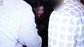 Hot Japanese April Maxima Pounded Hard by Two Big Black Cocks