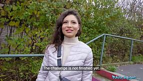 Public Agent, wanna see Helina Dream’s big tits bounce during pov sex?