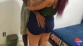 Young Tattooed Guy With Big Dick In Bed!