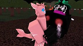 Ever tried getting wild with furry Whorblox Ralsei?