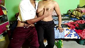 Master Ji exploits young girl for rough chudai in clear Hindi voice