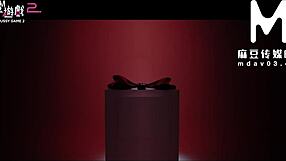 Wow this asian babe gives blowjob and rides in pussy game