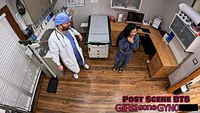 Bratty orphans cheerleading physical with mya