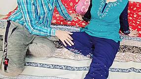 Desi Husband Feels Intense Pleasure in Rough Anal Sex with Sexy Indian Wife in Bedroom