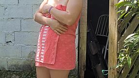 Married Woman Pays Caretaker with Passionate Sex