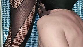 Peeing in mouth becomes a wild act of dominance. Drunk sub swallows and cleans up after extreme play.