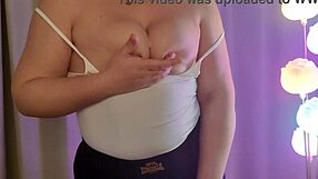 Tease With Natural Tits In Homemade Fetish Scenes