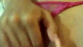 Beautiful Latina woman in her little house with toys