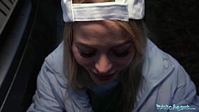 Blonde Waitress Doggystyle