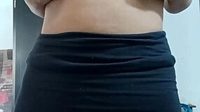 i spyed this innocent latina teens perfect tits on hidden cam