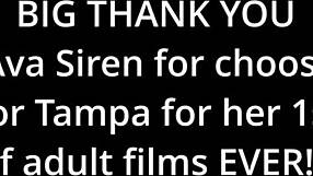 Ava Siren Sucks Dick and Gets Pussy Blasted with Cum