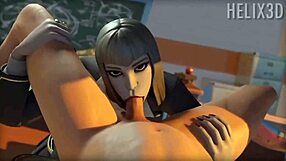 Hey, wanna see Vivica Saint take on a cock with her mouth?