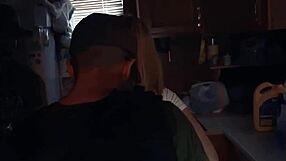 Beautiful immigrant in casting storyline with lucky agent