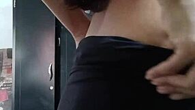 i spyed this innocent latina teens perfect tits on hidden cam