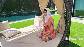 Repressed Muslim Housewife Begs Handyman To Flash His Cock POV