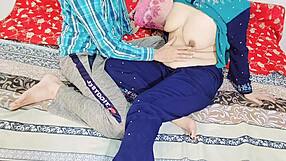 Desi Husband Feels Intense Pleasure in Rough Anal Sex with Sexy Indian Wife in Bedroom