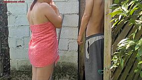 Married Woman Pays Caretaker with Passionate Sex