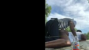 Ever seen strapon pleasure this wild? Watch her dominate him with intense thrusts!