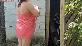 Married Woman Pays Caretaker with Passionate Sex