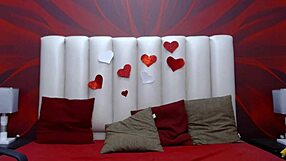 horny teen bent over for doggystyle anal on webcam