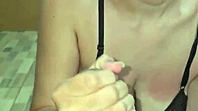 Sailor girl hotwife sucks every drop from husband