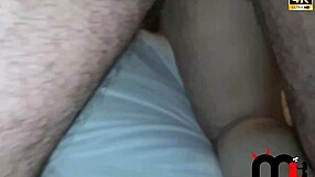 two guys and me in a group setting with my partner watching