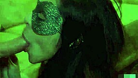 Young desi receives deepthroat training for christmas holiday